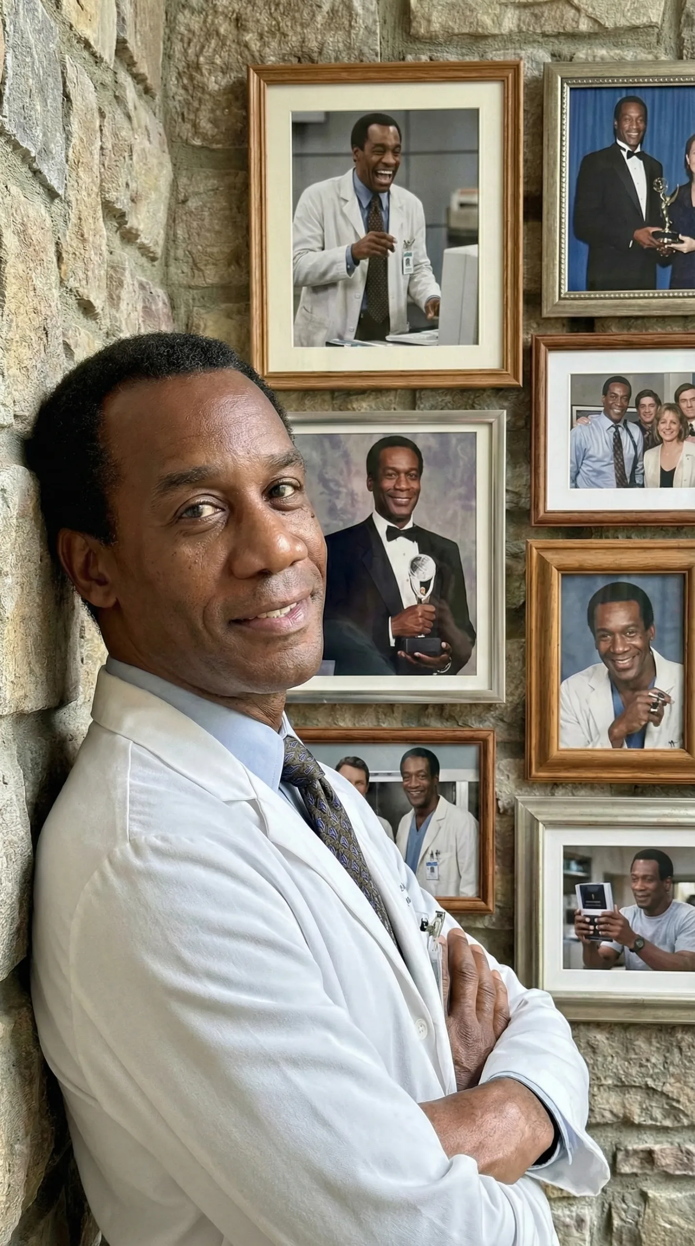 Joe Morton Dr Miles Dyson lab coat Terminator 2 Wall Edition